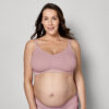 model wearing keep cool ultra bra in soft rose